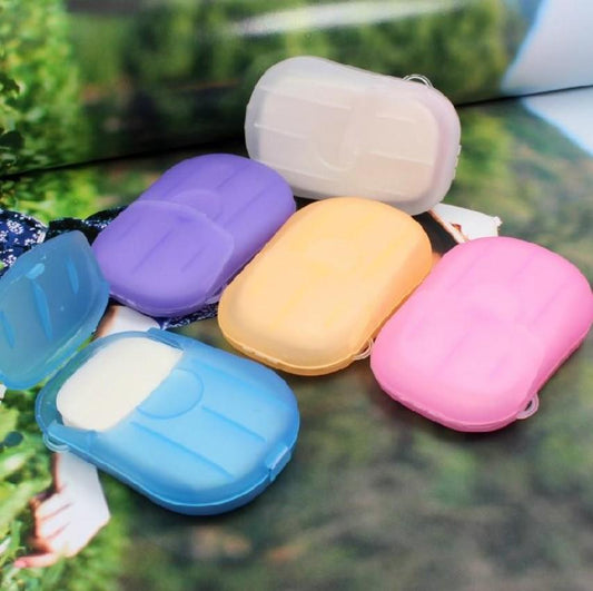 Handy Travel Portable Anti-Bacterial Clean Paper Soap (Pack Of 2)
