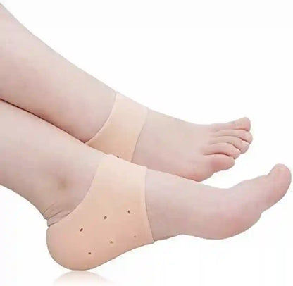 Silicone Heel Moisturizing Socks